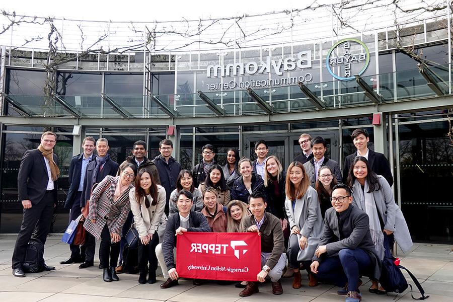 Germany Capstone Group visits Bayern Office. 